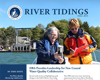 image of the front page of DRA's Fall 2015 newsletter