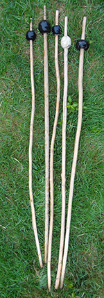 finished walking sticks