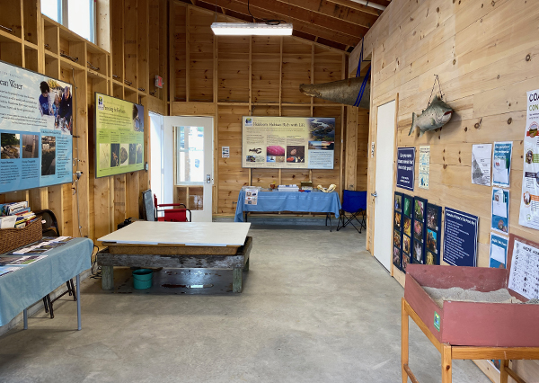 Inside the Beachcombers Discovery Center